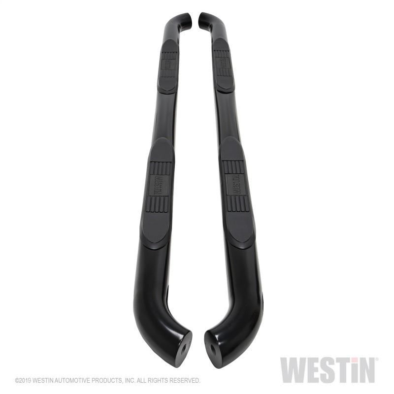 Westin 19-20 Ford Ranger SuperCrew E-Series 3 Nerf Step Bars - Black - eliteracefab.com