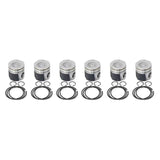 Industrial Injection 04.5-07 Dodge 24V STD Piston w/ Rings/Wrist Pins/Clips Coated / Chamfered - Set