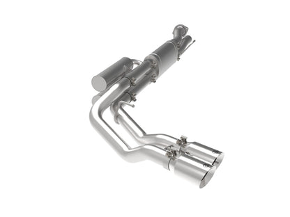 aFe Rebel Series 3in 409 SS Cat-Back Exhaust w/ Polish Tips 17-20 Ford F-250 V8 6.2L - eliteracefab.com