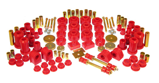 Prothane Total Vehicle Suspension Bushing Kit for 1997–03 Ford F-150/F-250LD 4WD, Red – 6-2036