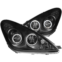 Load image into Gallery viewer, ANZO USA Lexus Es300 Projector Headlights W/ Halo Black; 2002-2003 - eliteracefab.com