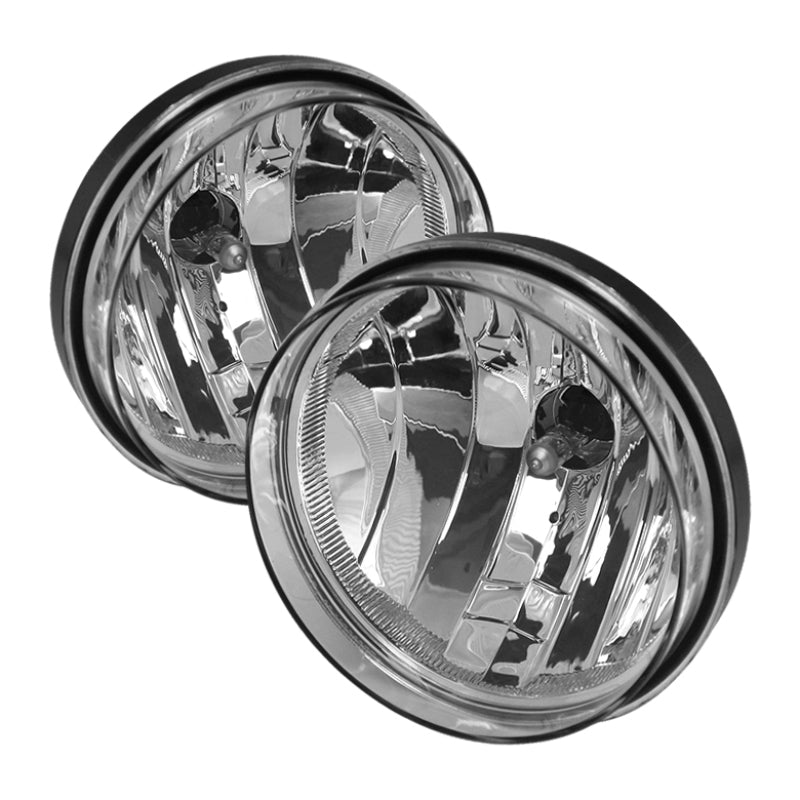 Spyder GMC Sierra 1500/2500/3500 HD 07-13 OEM Fog Lights wo/switch Clear FL-GS07-C - eliteracefab.com