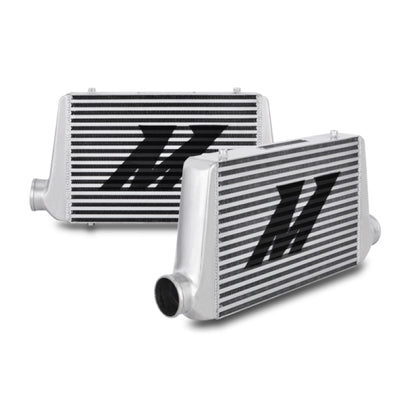 Mishimoto Universal Silver G Line Bar & Plate Intercooler Overall Size: 24.5x11.75x3 Core Size: 17.5 - eliteracefab.com