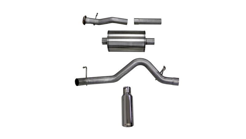 Corsa 15-16 Chevy Colorado 3.6L V6 Cat-Back Exhaust 4in SS Db Tip Single Side Exit CORSA Performance