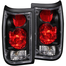 Load image into Gallery viewer, ANZO 1986-1993 Mazda B2000 Taillights Black - eliteracefab.com