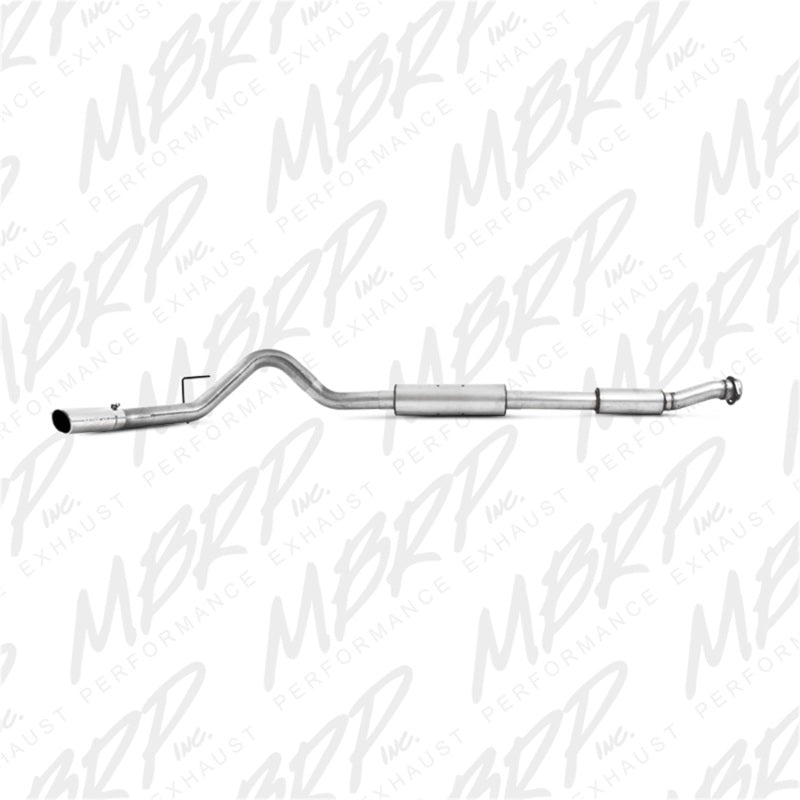 MBRP 11-12 Ford F150 SVT Raptor 6.2L EC-SB/CC-SB 3.5in Cat Back Single Exit Alum Exhaust System - eliteracefab.com