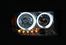 Load image into Gallery viewer, ANZO USA Dodge Dakota / Durango Projector Headlights W/ Halo Black 1 Pc; 1997-2004 - eliteracefab.com