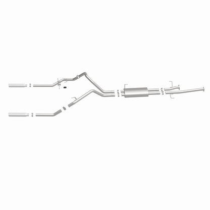 MagnaFlow 14 Toyota Tundra V8 4.6L/5.7L Stainless Cat Back Exhaust Dual Split Rear Exit Magnaflow