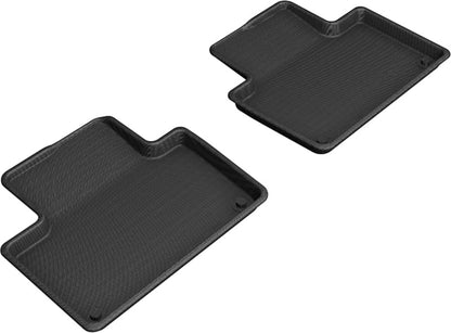 3D MAXpider L1VV02921509 2015-2021 Volvo XC90 T8 Twin Engine Kagu 2nd Row Floormats - Black 3D MAXpider