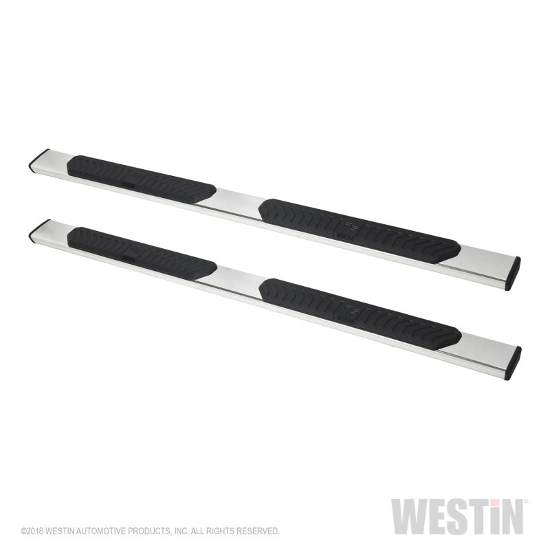 Westin 2019 Chevrolet Silverado/Sierra 1500 Crew Cab R5 Nerf Step Bars - SS - eliteracefab.com