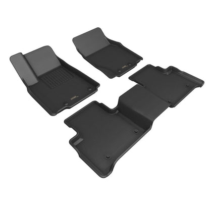 3D Maxpider 22-23 Jeep Grand Cherokee Kagu Floor Mat- Black R1 R2 R3 3D MAXpider