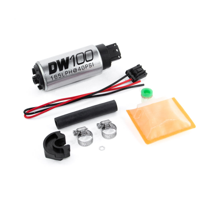 DeatschWerks 165 LPH In-Tank Fuel Pump w/ 89-94 Nissan 240sx Install Kit - eliteracefab.com