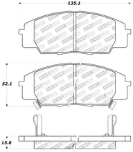 Load image into Gallery viewer, StopTech Performance 00-09 S2000/06+ Civic Si/02-06 RSX-S (non base) Front Brake Pads - eliteracefab.com