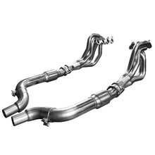 Load image into Gallery viewer, Kooks 15+ Mustang 5.0L 4V 2in x 3in SS Headers w/Green Catted OEM Connection Pipe - eliteracefab.com