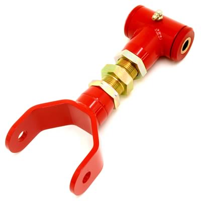 BMR UPPER CONTROL ARM DOM ON-CAR ADJ POLY RED (05-10 MUSTANG) - eliteracefab.com