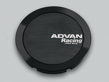 Load image into Gallery viewer, Advan Full Flat 63mm Centercap - Black - eliteracefab.com