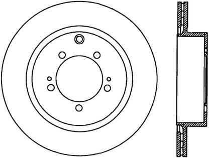 StopTech Sportstop Cryo Slotted & Drilled Sport Brake Rotor Stoptech