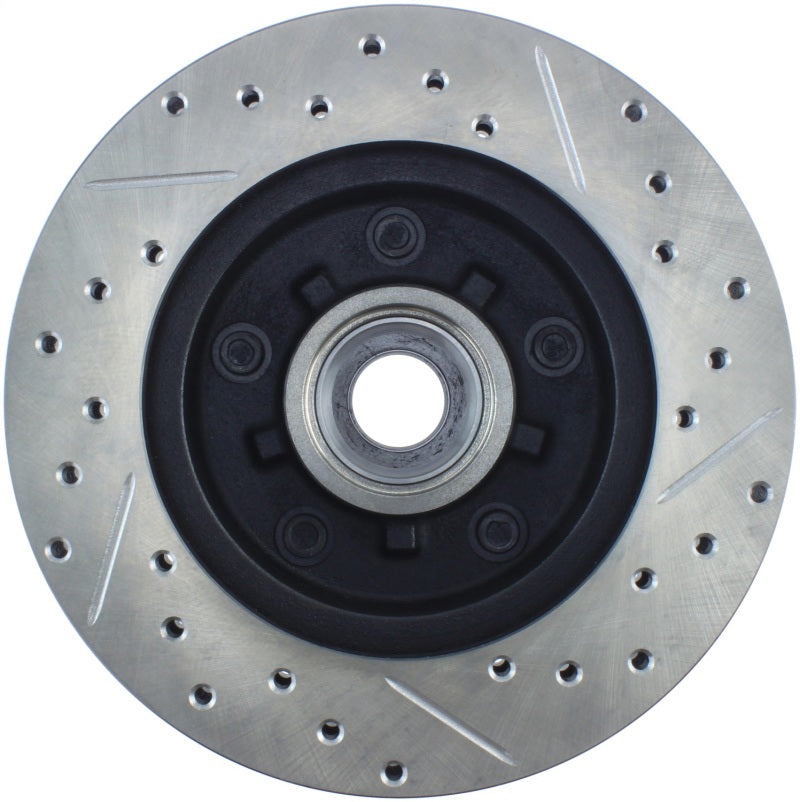 StopTech Slotted & Drilled Sport Brake Rotor Stoptech