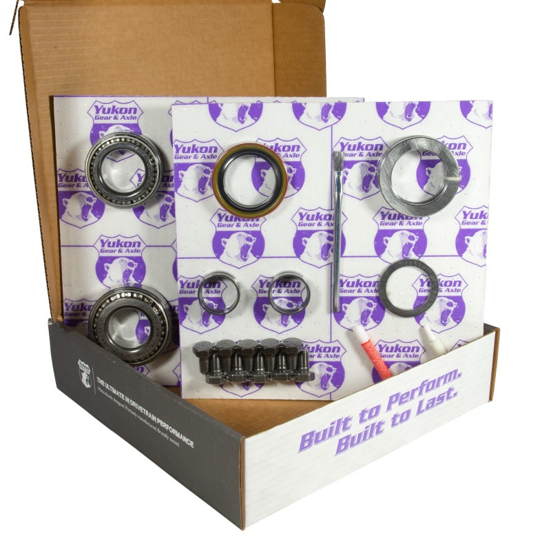 Yukon 8.5in GM 4.11 Rear Ring & Pinion Install Kit Axle Bearings 1.625in Case Journal Yukon Gear & Axle