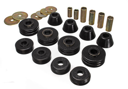 Energy Suspension Gm Cab Mount Set - Black - eliteracefab.com