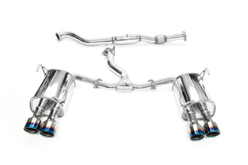 Invidia Q300 Titanium Tip CatBack Exhaust For 2015-2021 Subaru WRX & 2015+ STI - eliteracefab.com