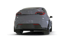 Rallyarmor 2020-2021 Tesla Model Y Rally Armor UR Mud Flaps Black With Gray Logo - eliteracefab.com
