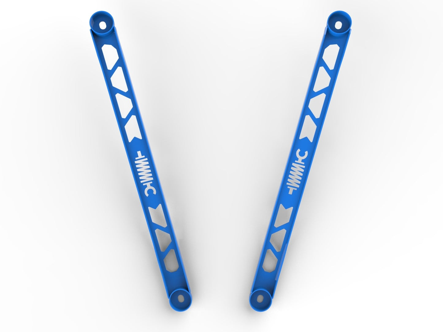 aFe CONTROL 304 Stainless Steel Front Suspension Strut Brace Blue - Toyota GR Supra (A90) 20-21 - eliteracefab.com