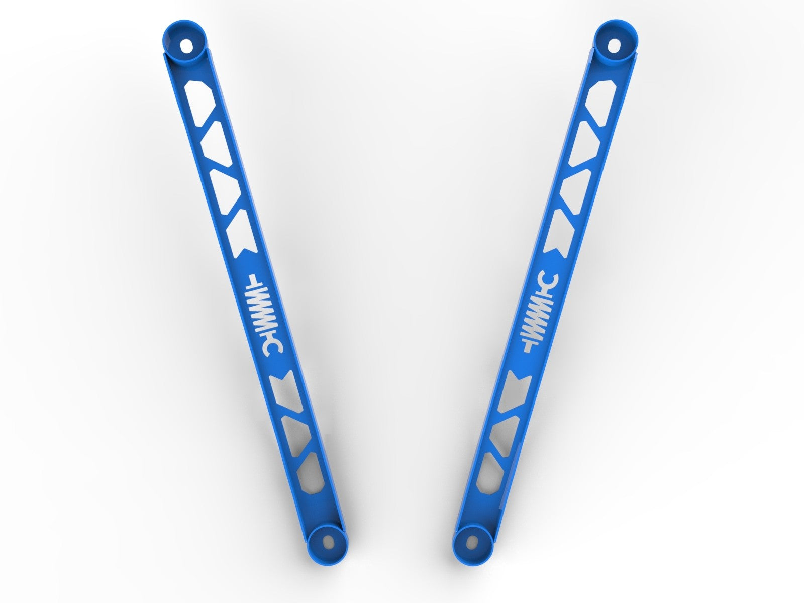 aFe CONTROL 304 Stainless Steel Front Suspension Strut Brace Blue - Toyota GR Supra (A90) 20-21 - eliteracefab.com