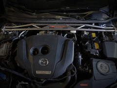 aFe 19-22 Mazda 3 L4 2.0L/2.5L/2.5L (t) CONTROL Front Suspension Strut Brace - Gunmetal Gray - eliteracefab.com