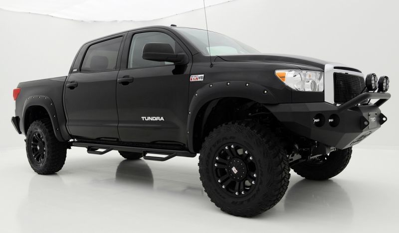 Road Armor 07-13 Toyota Tundra Stealth Front Winch Bumper w/Pre-Runner Guard - Tex Blk Road Armor