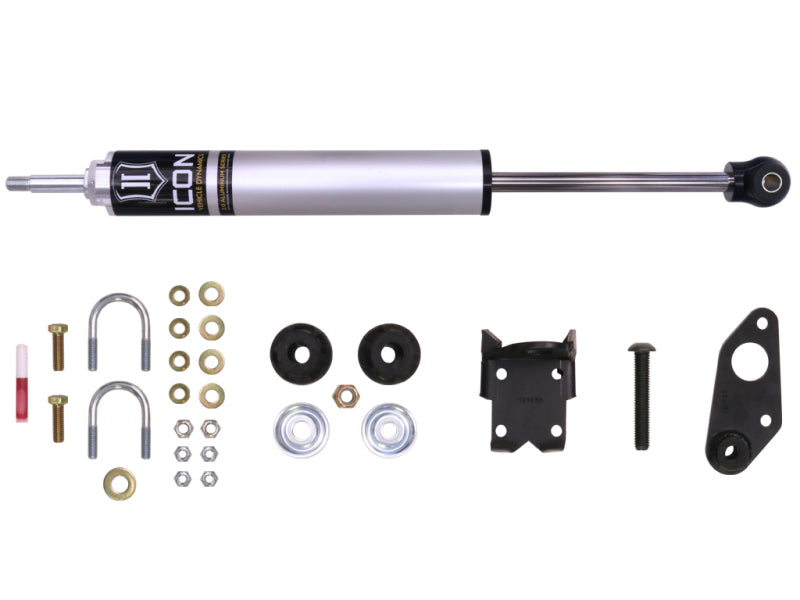 ICON 07-18 Jeep Wrangler JK High-Clearance Steering Stabilizer Kit - eliteracefab.com