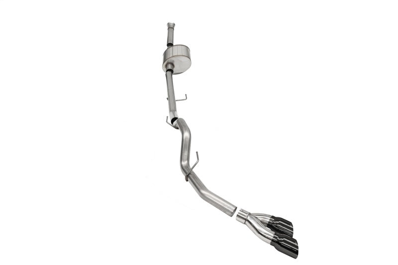 Corsa 2021-2022 Ford F-150 SuperCab/6.5in Bed 5.0L V8 Xtreme Cat-Back Single Side Exit-Black PVD CORSA Performance