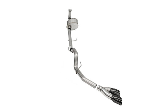 Corsa 2021-2022 Ford F-150 SuperCab/6.5in Bed 5.0L V8 Xtreme Cat-Back Single Side Exit-Black PVD CORSA Performance