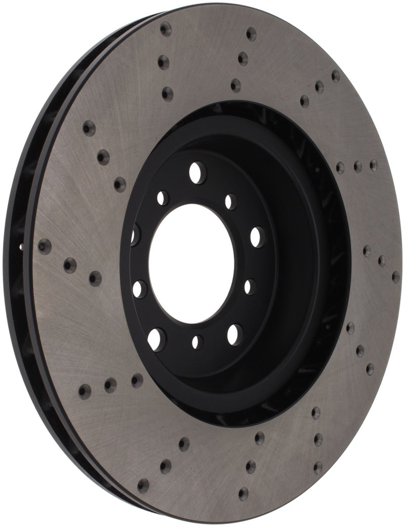 StopTech 01-06 BMW M3 Drilled Left Front Rotor - eliteracefab.com