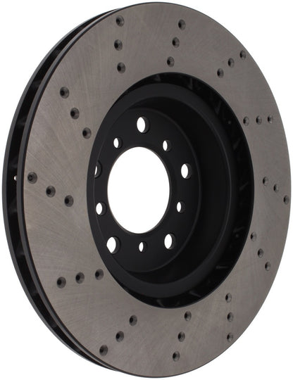 StopTech 01-06 BMW M3 Drilled Left Front Rotor - eliteracefab.com
