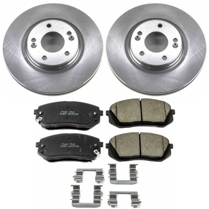 Power Stop 15-16 Hyundai Sonata Front Autospecialty Brake Kit - eliteracefab.com