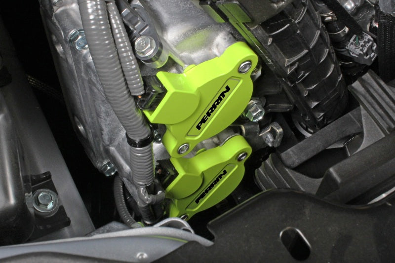 Perrin 15-22 WRX Cam Solenoid Cover - Neon Yellow - eliteracefab.com