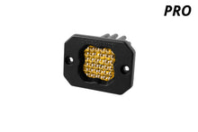 Load image into Gallery viewer, Diode Dynamics Stage Series C1 LED Pod Pro - Yellow Flood Flush ABL Each