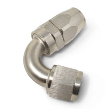 Load image into Gallery viewer, Russell Performance -8 AN Endura 120 Degree Full Flow Swivel Hose End (With 3/4in Radius)