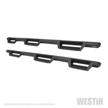 Load image into Gallery viewer, Westin/HDX 07-18 Chevrolet Silverado (Excl. Classic) 6.5ft. Bed Drop W2W Nerf Step Bars - Tex. Blk