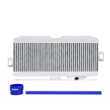 Load image into Gallery viewer, Mishimoto Subaru 08-15 WRX STi Top-Mount Intercooler Kit - Powder Coated Silver &amp; Blue Hoses