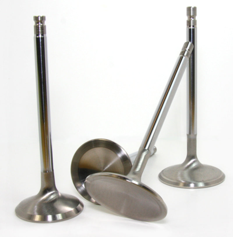 GSC P-D Nissan VR38DETT 21-4N Chrome Polished Intake Valve - 37.15mm Head STD - SET OF 12 - eliteracefab.com