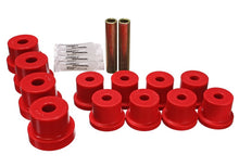 Load image into Gallery viewer, Energy Suspension 67-69 Chevrolet Corvette Red Rear Leaf Spring Bushing Set