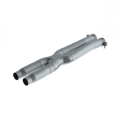 MBRP 16-19 Ford Mustang GT350 3in Resonator Delete X-Pipe - T409 - eliteracefab.com