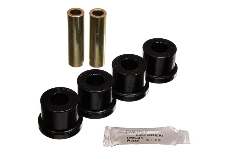 Energy Suspension 86-91 Mazda RX7 Black Rear Control Arm Bushing Set - eliteracefab.com