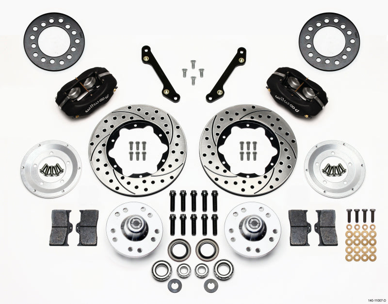 Wilwood Forged Dynalite Front Kit 11.00in Drilled 70-78 Camaro Wilwood