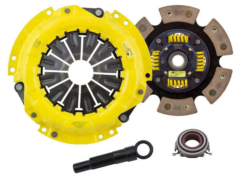 ACT 1991 Geo Prizm XT/Race Sprung 6 Pad Clutch Kit ACT