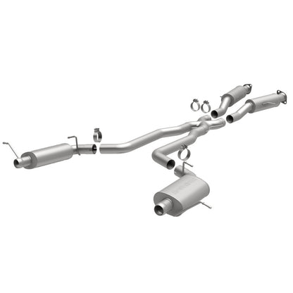 MagnaFlow 12 Jeep Grand Cherokee V8 6.4L Dual Split Rear Exit Stainless Cat Back Performance Exhaust - eliteracefab.com