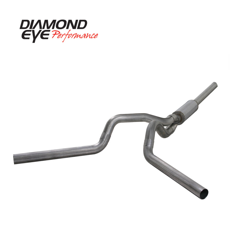 Diamond Eye KIT 4in CB DUAL SS: 2004.5-2007.5 DODGE CUMMINS 600 Diamond Eye Performance