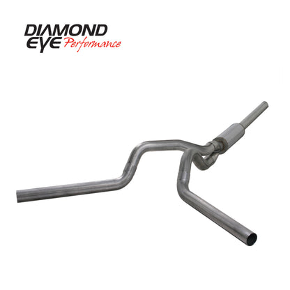 Diamond Eye KIT 4in CB DUAL SS: 2004.5-2007.5 DODGE CUMMINS 600 Diamond Eye Performance